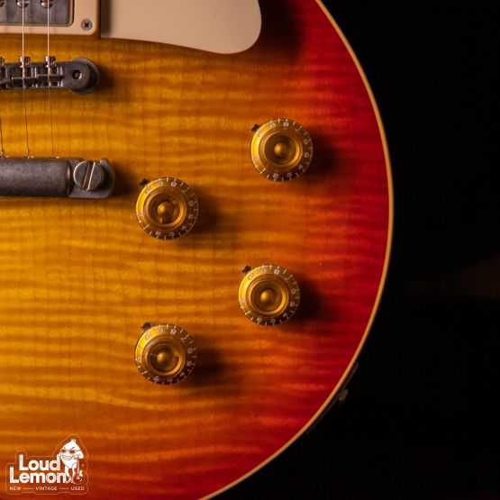 Gibson Custom Shop 1959 Les Paul Standard Reissue R9 VOS Washed Cherry 2010 USA электрогитара
