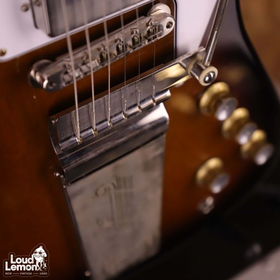 Gibson Custom Shop 1965 Non-Reverse Firebird V w/ Vibrola Vintage Sunburst 2022 USA электрогитара