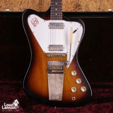 Gibson Custom Shop 1965 Non-Reverse Firebird V w/ Vibrola Vintage Sunburst 2022 USA электрогитара