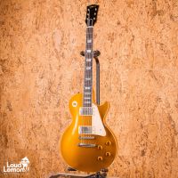 Gibson Custom Shop Historic Collection 1957 Les Paul Gold Top Reissue R7 Antique Gold 2002 USA элктрогитара
