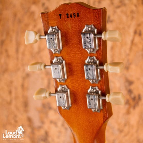 Gibson Custom Shop Historic Collection 1957 Les Paul Gold Top Reissue R7 Antique Gold 2002 USA элктрогитара