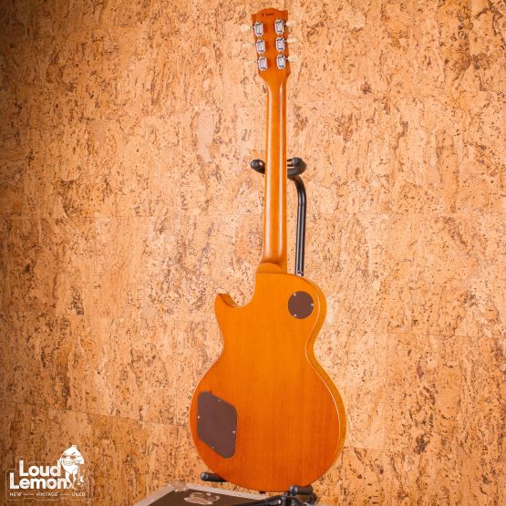 Gibson Custom Shop Historic Collection 1957 Les Paul Gold Top Reissue R7 Antique Gold 2002 USA элктрогитара