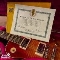 Gibson Custom Shop Historic Collection '59 Les Paul Flametop Reissue R9 Sunburst 1993 USA электрогитара