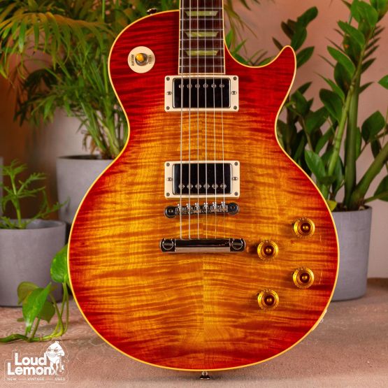 Gibson Custom Shop Historic Collection '59 Les Paul Flametop Reissue R9 Sunburst 1993 USA электрогитара