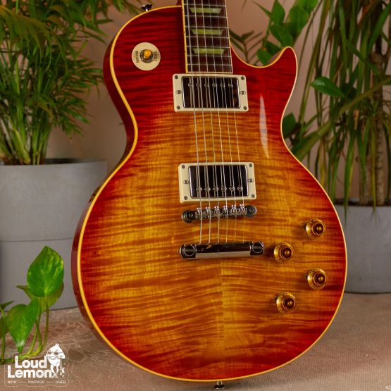 Gibson Custom Shop Historic Collection '59 Les Paul Flametop Reissue R9 Sunburst 1993 USA электрогитара