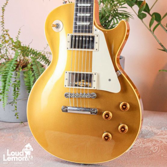 Gibson Custom Shop Historic R7 Les Paul Gold Top 2000 USA электрогитара