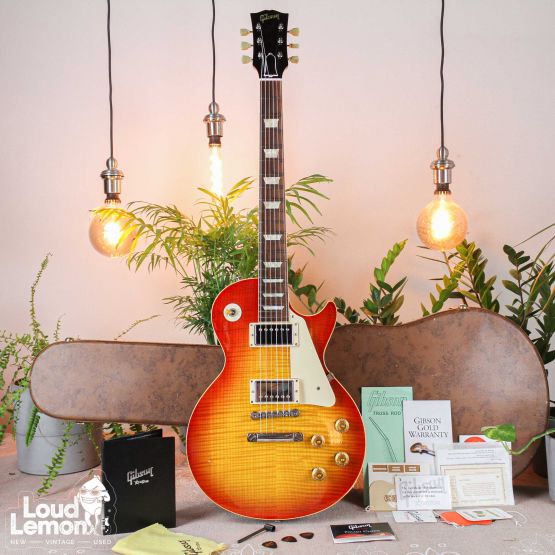 Gibson Custom Shop Historic R9 Les Paul Cherry Burst 2008 USA электрогитара