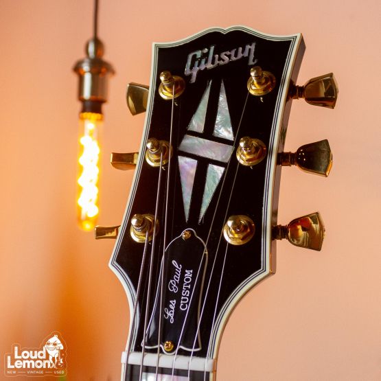 ‌Gibson Custom Shop Les Paul Custom Ebony 2010 USA электрогитара