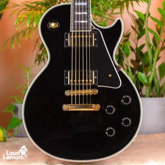 ‌Gibson Custom Shop Les Paul Custom Ebony 2010 USA электрогитара