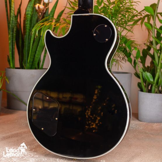 ‌Gibson Custom Shop Les Paul Custom Ebony 2010 USA электрогитара