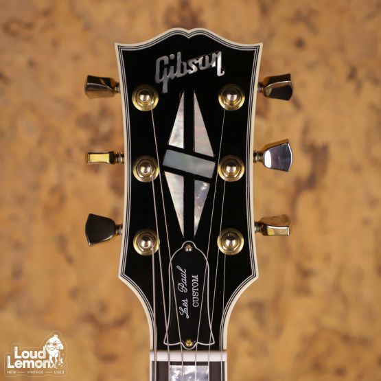 Gibson Custom Shop Les Paul Custom Ebony 2012 USA электрогитара