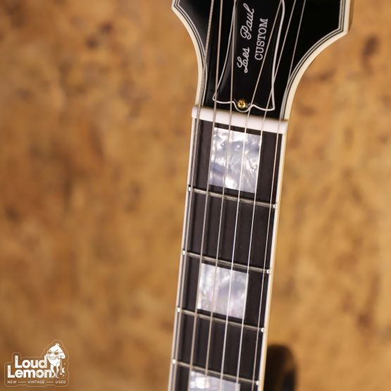 Gibson Custom Shop Les Paul Custom Ebony 2012 USA электрогитара