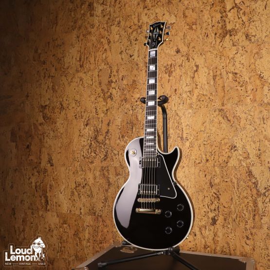 Gibson Custom Shop Les Paul Custom Ebony 2012 USA электрогитара