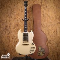 Gibson Custom Shop SG Custom 3-Pickup Alpine White 1997 USA электрогитара