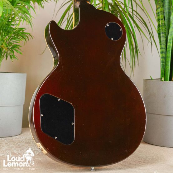 Gibson Custom Shop Special Order Les Paul Korina Classic Quilt Top Translucent Amber 1998 USA электрогитара