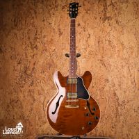 Gibson ES-335 Dot Figured Trans Brown 2000 USA электрогитара