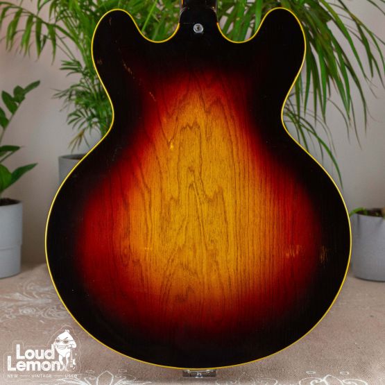 ‌Gibson ES-340TDW Sunburst 1969 USA электрогитара