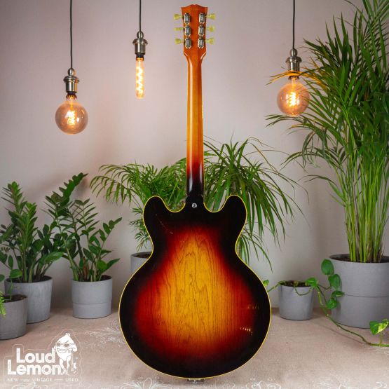 ‌Gibson ES-340TDW Sunburst 1969 USA электрогитара