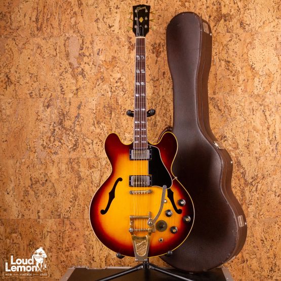 Gibson ES-345TD Sunburst 1972 USA электрогитара