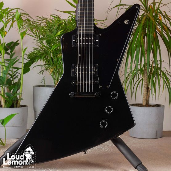 Gibson Explorer Gothic Ebony 2001 USA электрогитара