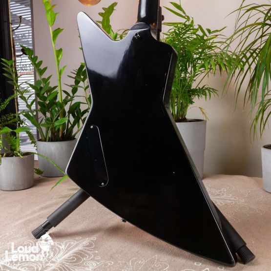 Gibson Explorer Gothic Ebony 2001 USA электрогитара