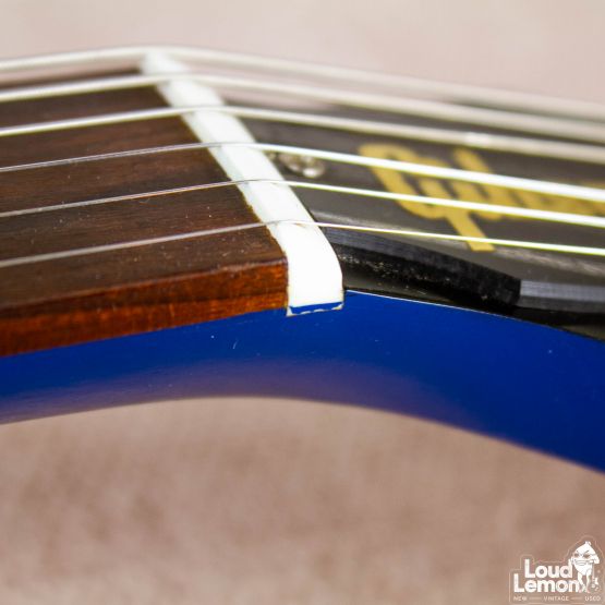 Gibson Explorer Melody Maker Satin Blue 2011 USA электрогитара