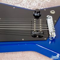 Gibson Explorer Melody Maker Satin Blue 2011 USA электрогитара