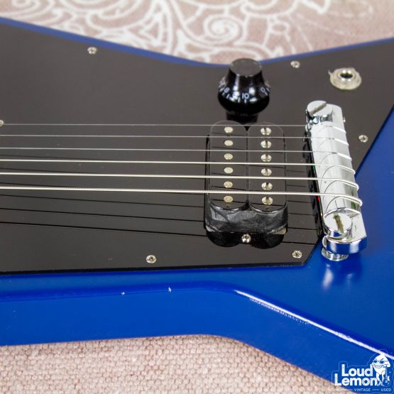 Gibson Explorer Melody Maker Satin Blue 2011 USA электрогитара