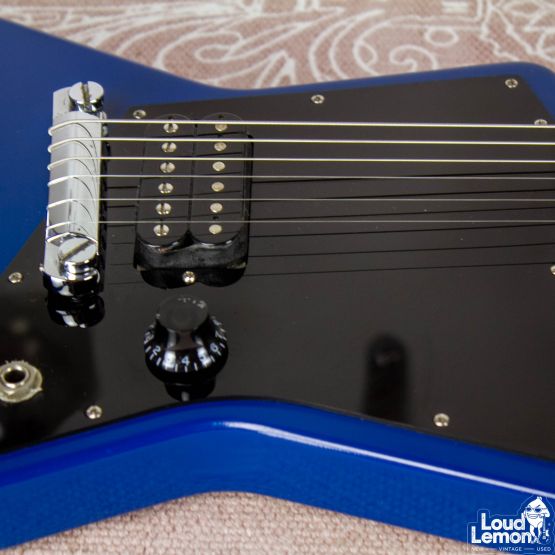 Gibson Explorer Melody Maker Satin Blue 2011 USA электрогитара