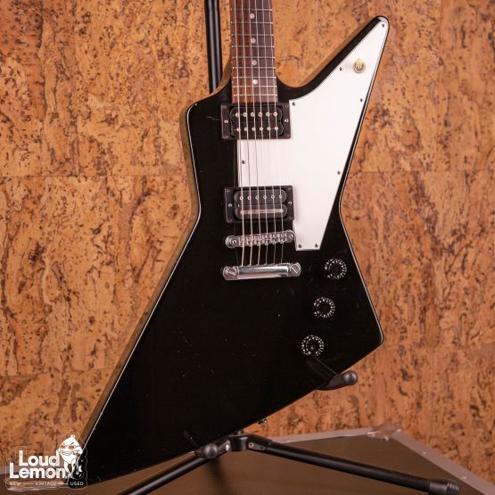 Gibson Explorer '76 Ebony 1998 USA электрогитара