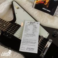 Gibson Explorer '76 Ebony 2008 USA электрогитара