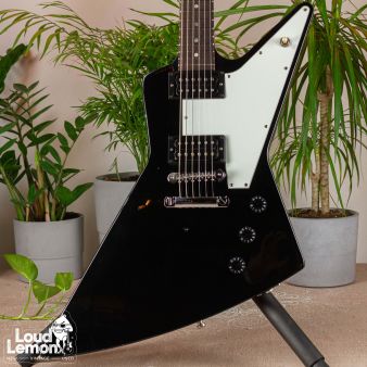 Gibson Explorer '76 Ebony 2008 USA электрогитара