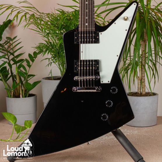 Gibson Explorer '76 Ebony 2008 USA электрогитара