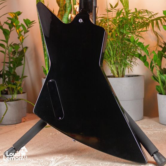 Gibson Explorer '76 Reissue Ebony 2003 USA электрогитара