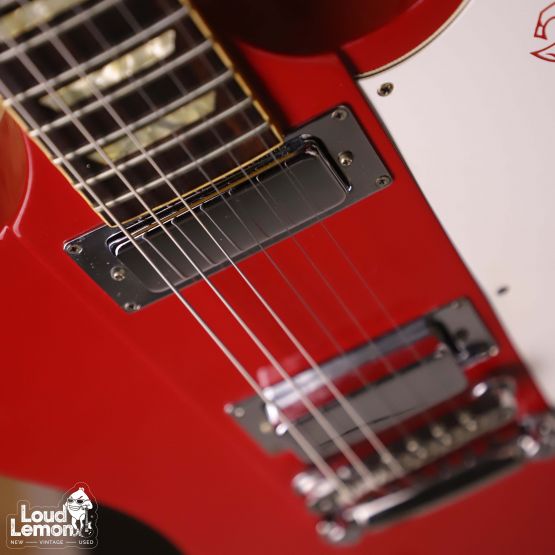 Gibson Firebird V Cardinal Red 1990 USA электрогитара