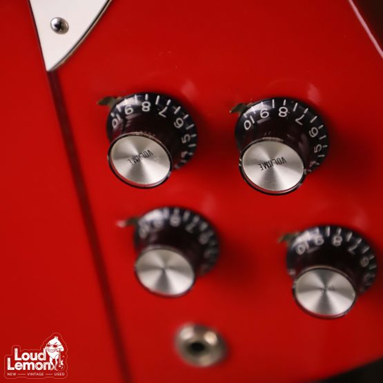Gibson Firebird V Cardinal Red 1990 USA электрогитара