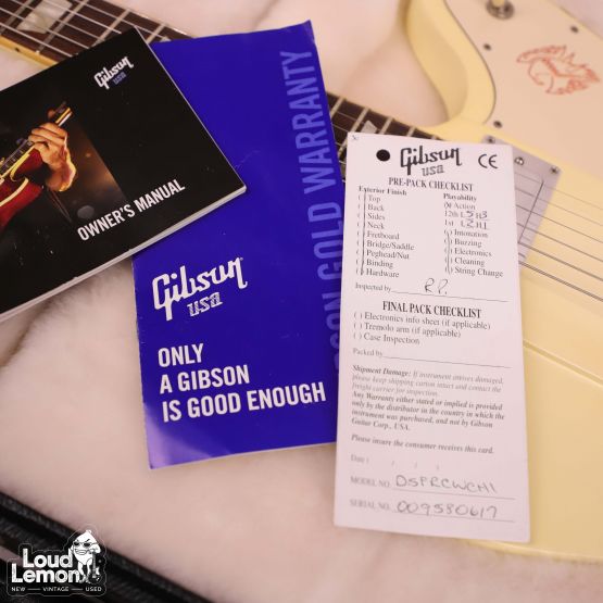 Gibson Firebird V Classic White 2008 USA электрогитара