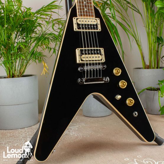 Gibson Flying V 2016 Pro T Ebony USA электрогитара