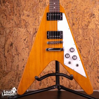 Gibson Flying V Antique Natural 2021 USA электрогитара