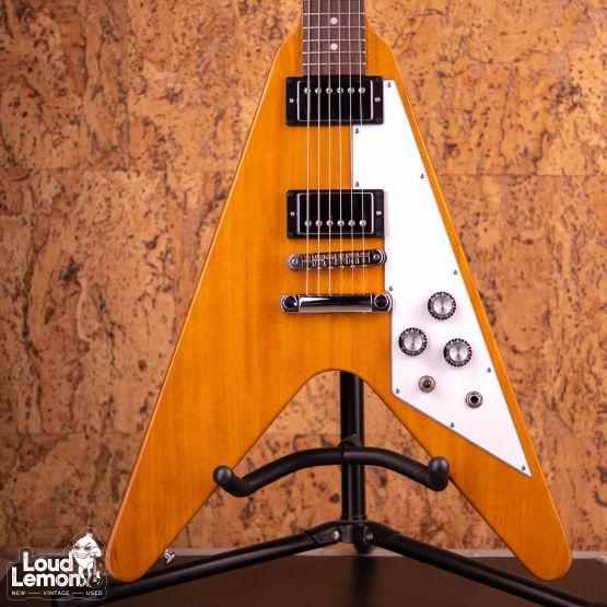 Gibson Flying V Antique Natural 2021 USA электрогитара