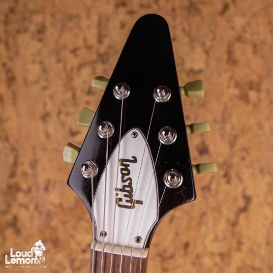 Gibson Flying V '67 Ebony 1990 USA электрогитара
