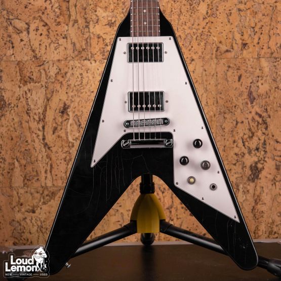 Gibson Flying V '67 Ebony 1990 USA электрогитара