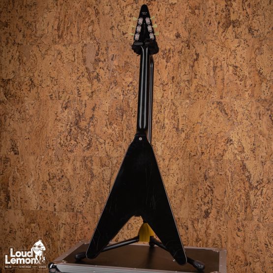 Gibson Flying V '67 Ebony 1990 USA электрогитара