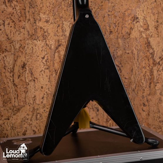 Gibson Flying V '67 Ebony 1990 USA электрогитара