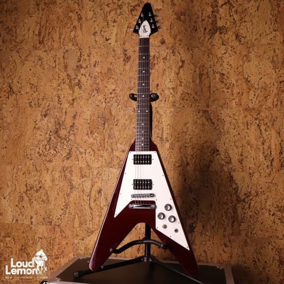 Gibson Flying V '67 Reissue Cherry 1999 USA электрогитара