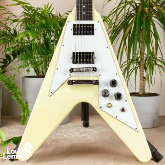 Gibson Flying V '67 Reissue Classic White 1997 USA электрогитара