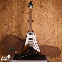 Gibson Flying V '67 Reissue w/ Maestro Vibrola Vintage Sunburst 1991 USA электрогитара
