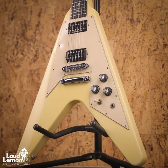 Gibson Flying V ’67 Reissue Classic White 2008 USA электрогитара