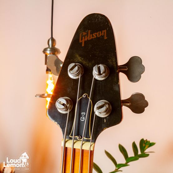 ‌Gibson G-3 Bass Ebony 1974 USA бас-гитары