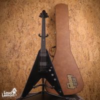 Gibson Gothic Flying V Satin Black 2001 USA электрогитара